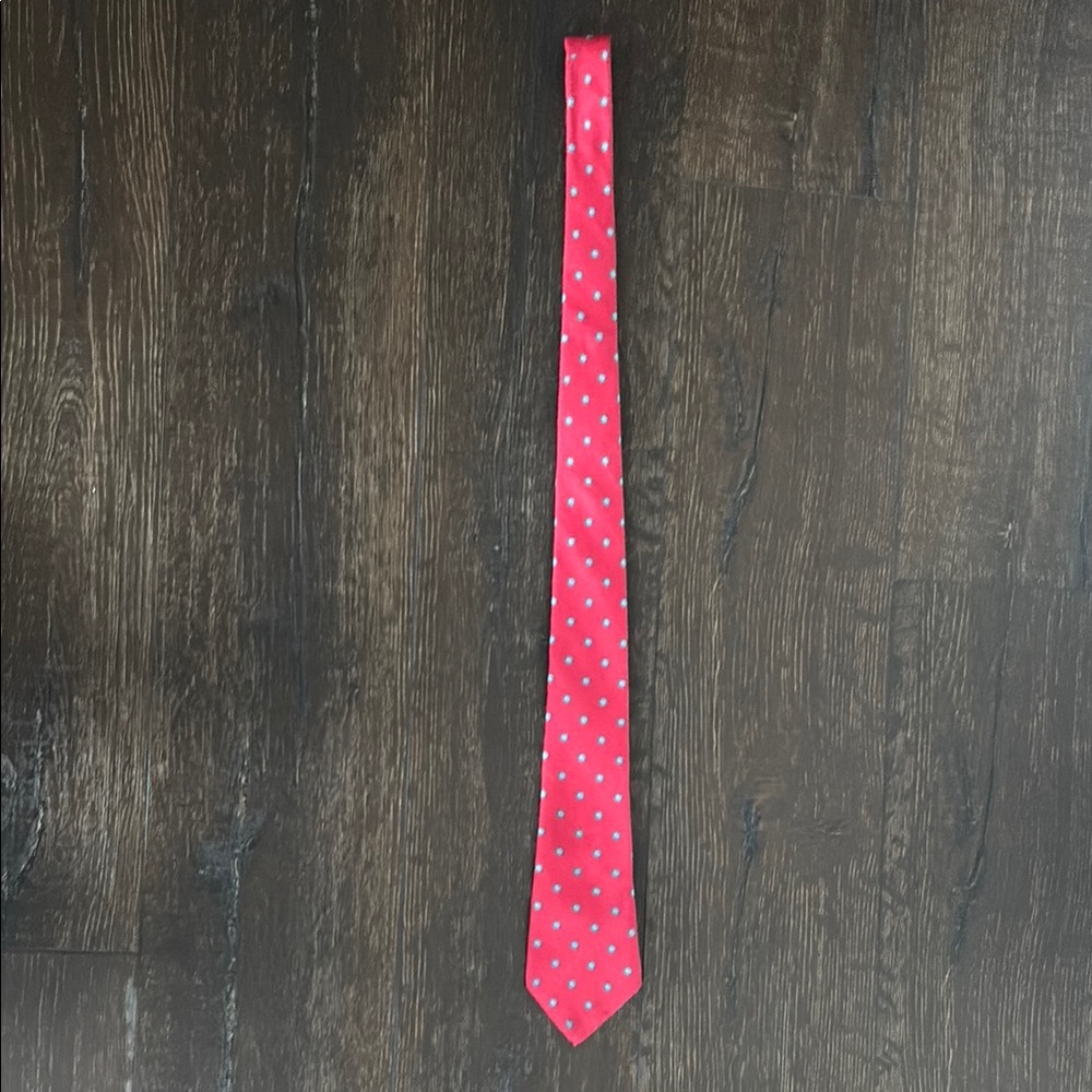 Red Polka Dot Tie